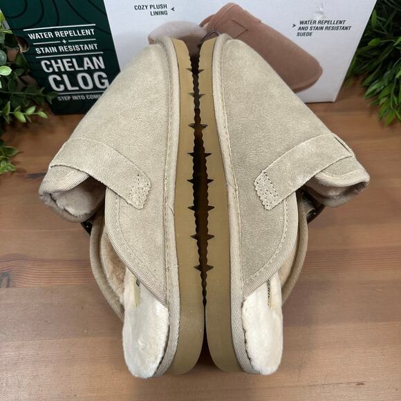 Staheekum Women's Chelan Memory Foam Slip On Clogs Beige Size 9 - Picture 5 of 6